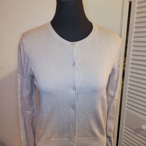 H&M Women's Light Beige Cardigan Sweater